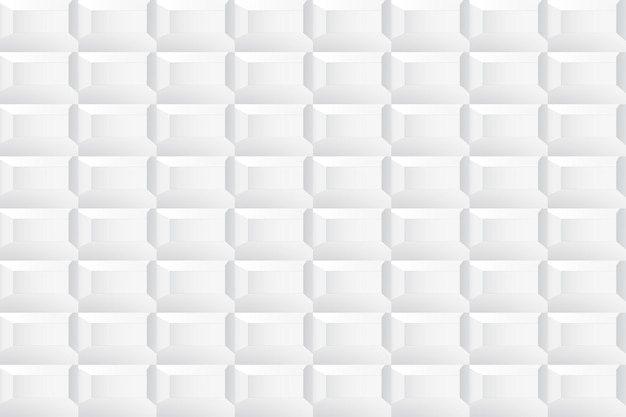 White geometric texture  a seamless vector background