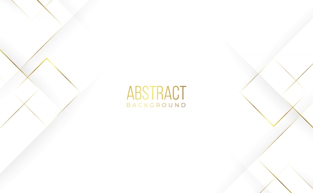 Vector white golden abstract royal background