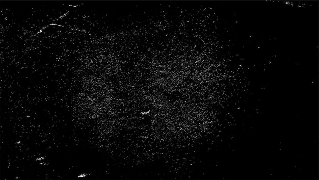white grainy texture isolated on black background with natural scratches and cracks distressed