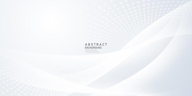 White and gray abstract background modern design vector illustration