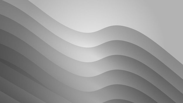 White and gray gradient abstract background wallpaper vector image