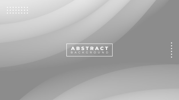 Vector white grey gradient abstract background