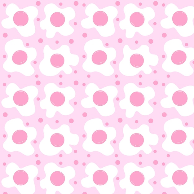 Forme con motivi bianchi e rosa chiaro