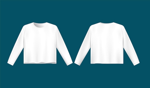 White long girl tshirt mockup