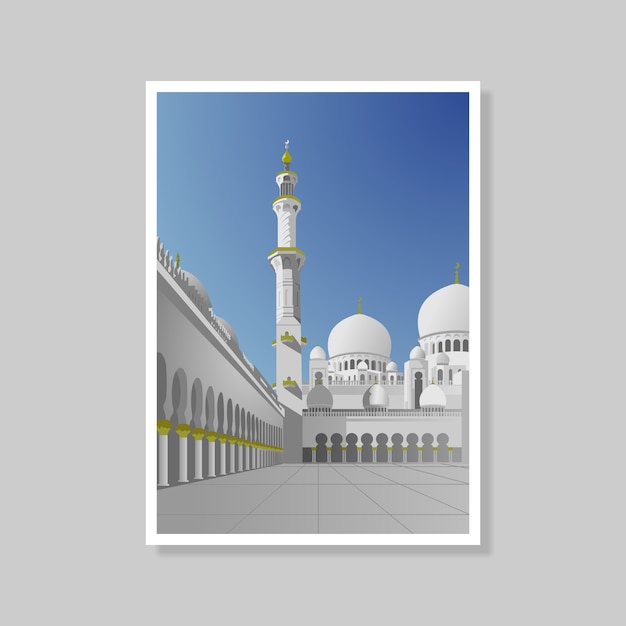 White mosque