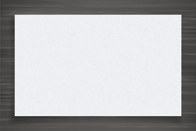 ベクトル 木製の白い紙のシート。