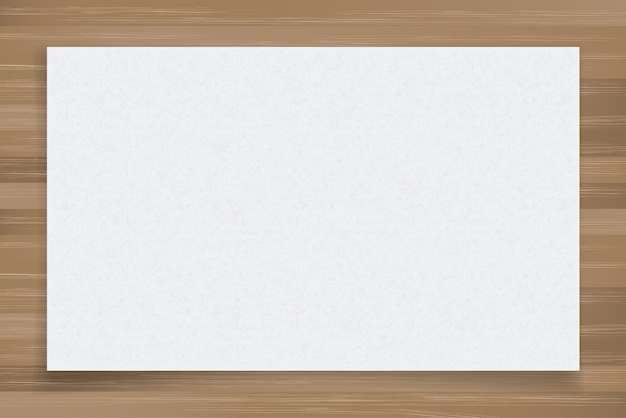 white paper sheet on wood.