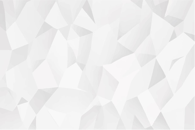 White Polygonal Mosaic Background, Creative Business Design Templates