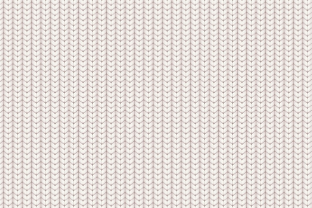 White realistic knit texture, seamless pattern