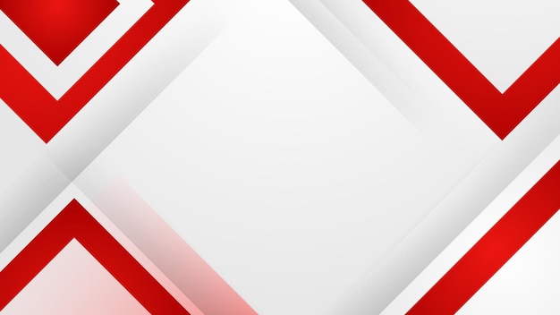 White and Red Minimalist Abstract Background