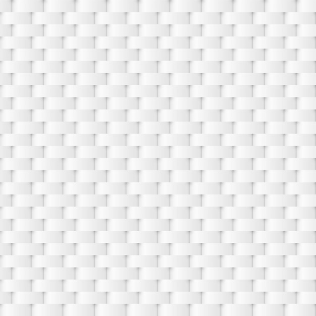 Белая бесшовная декоративная текстура геометрический креативный дизайн Векторный повторяющийся фон