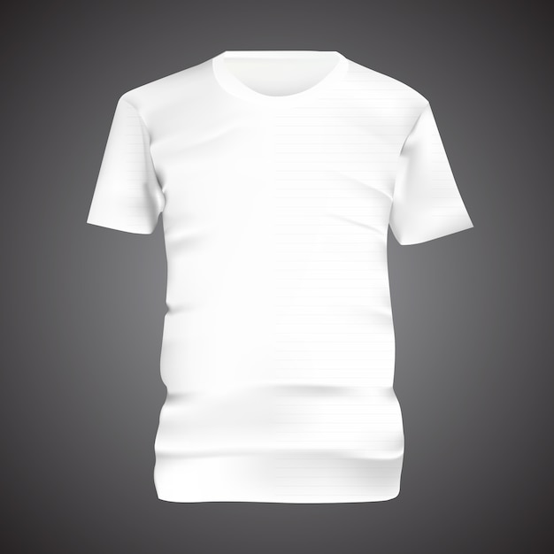 White shirt template