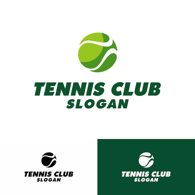 a white sign that says tennis club and a tennis ball