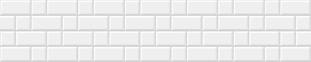 Vector white square tile background ceramic or stone brick wall kitchen backsplash or bathroom floor