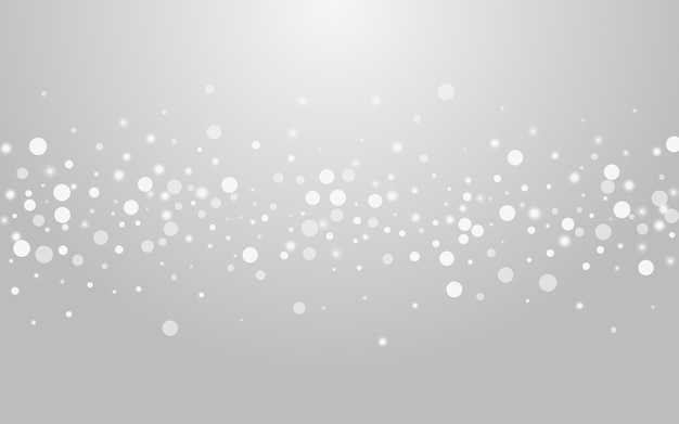 White Stars Vector Grey Background Grey Festive