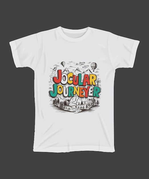 その上に人の写真が描かれた白いTシャツ