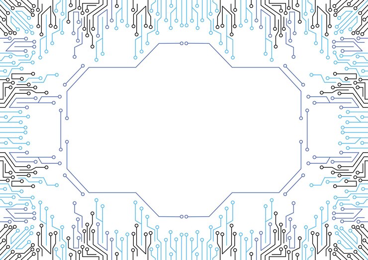 Vector white technology circuit diagrams vector background