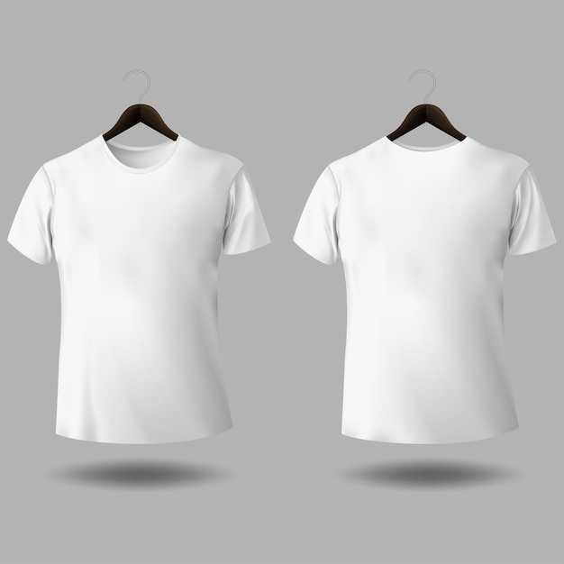 White tshirt mock up