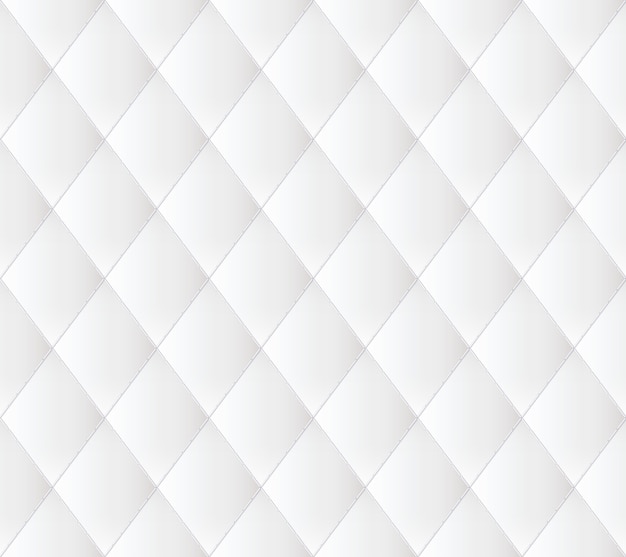 Vector white upholstery seamless background