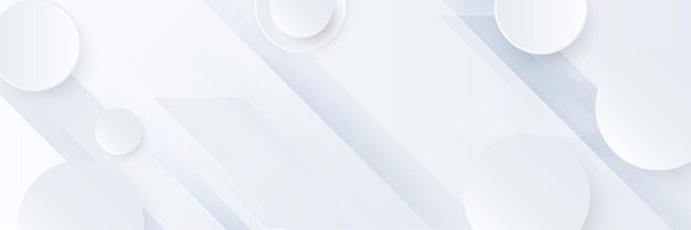 White vector abstract graphic design banner pattern background template