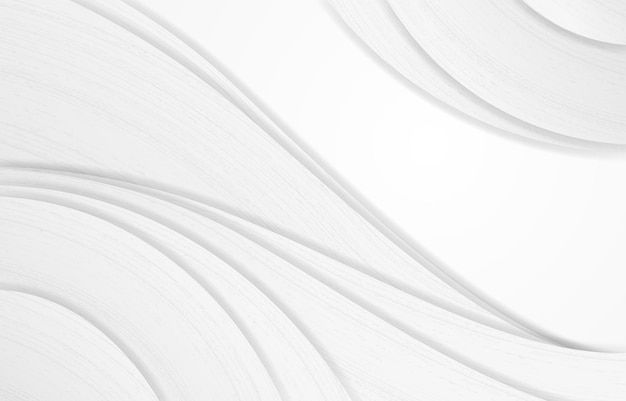 White wave gradation abstract texture background