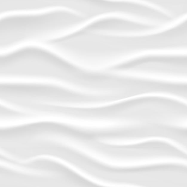 White wavy seamless vector texture