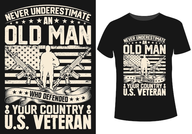 Who defended your country us veteran t-shirt design