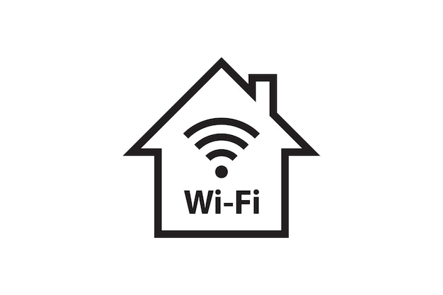 Wi Fi symbool signaal verbinding Vector draadloos internet technologie teken Wifi netwerk communicatie icoon