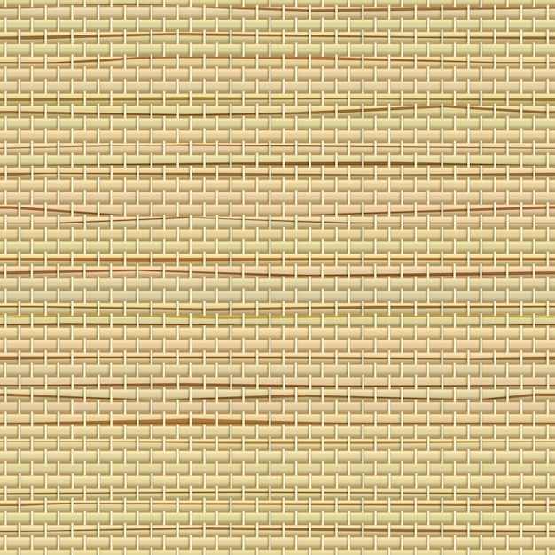 Vector wicker seamless pattern