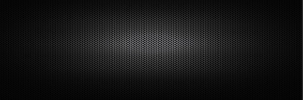 Vector wide black industrial background .