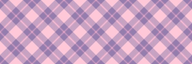 Wide pattern texture fabric marketing plaid seamless textile Customizable check tartan background vector in pastel and light colors