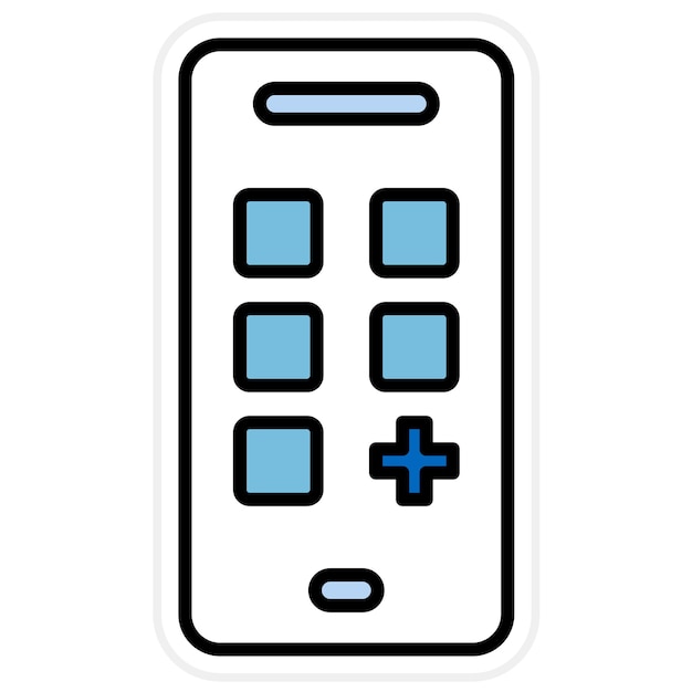 Widget icoon vector afbeelding Kan worden gebruikt voor No Code