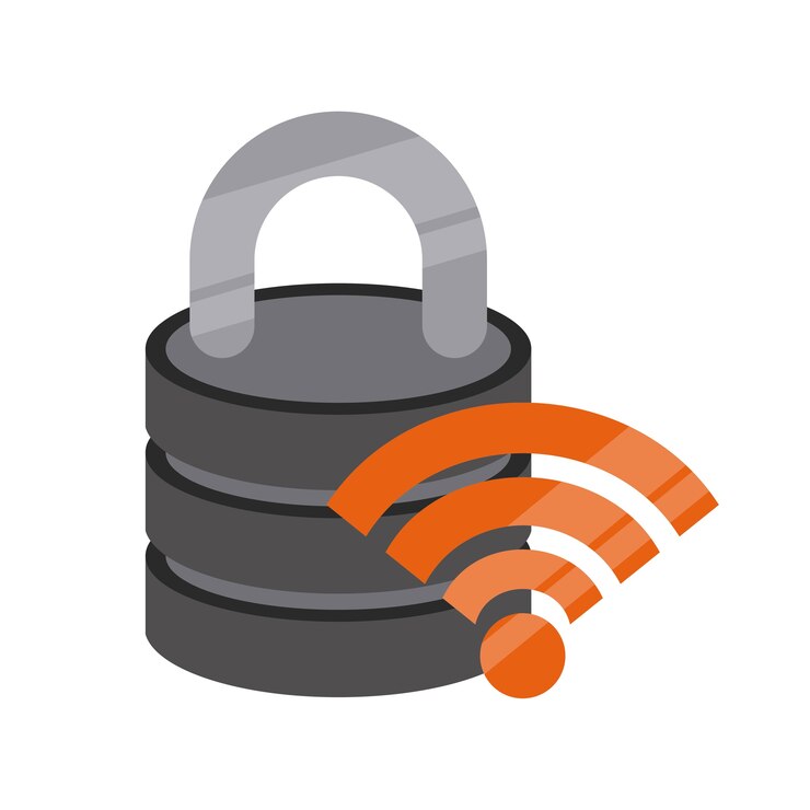 Vector wifi connection design