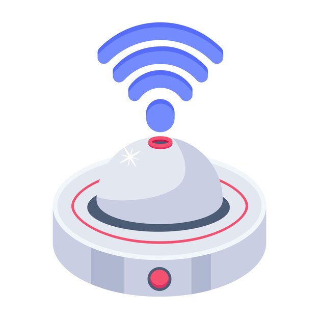 Wi-Fi 신호가 있는 Wi-Fi 장치입니다.