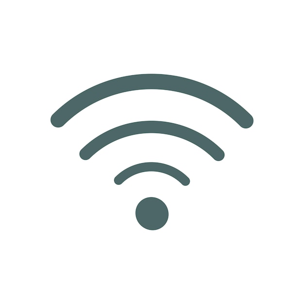 Vector wifi icon design vector template