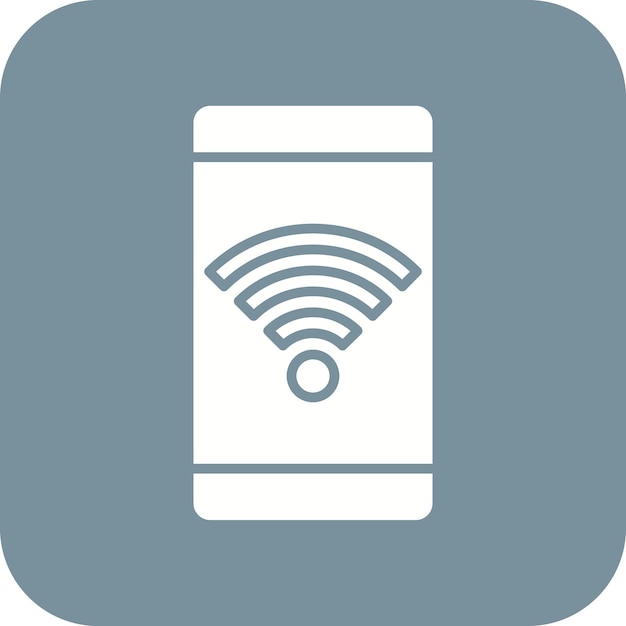 Wi-Fi アイコン ベクトル画像 コミュニケーションとメディアに使用できます