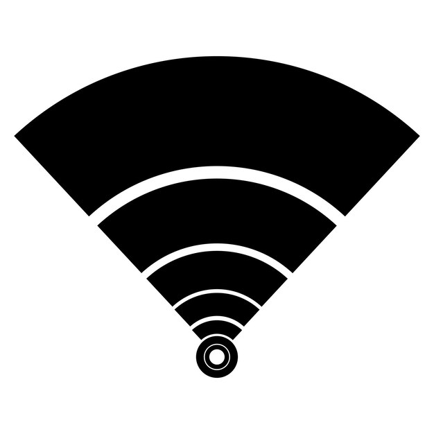 ベクトル wi-fi アイコン