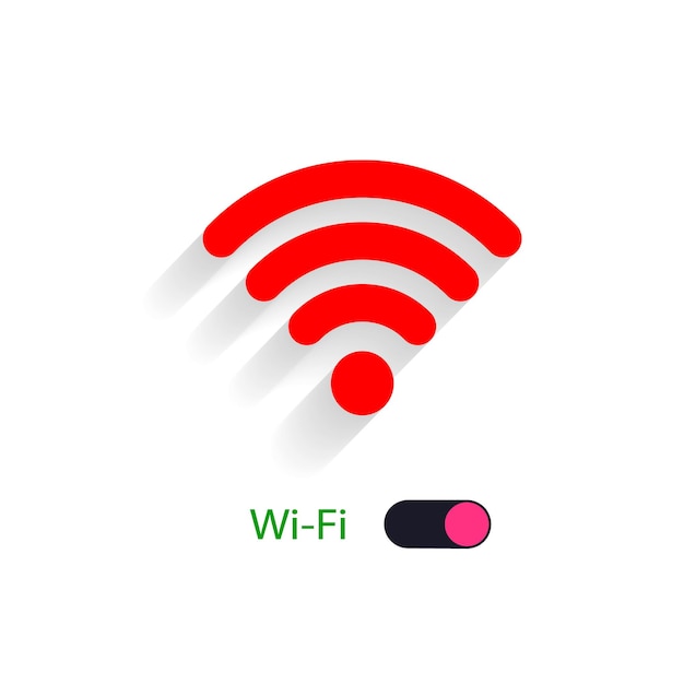 Wifi icoon geïsoleerd