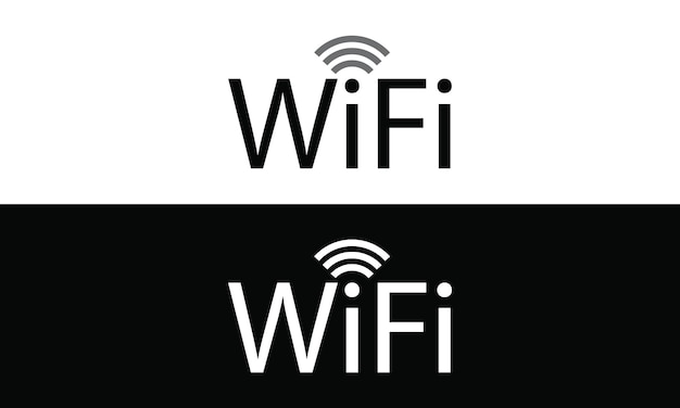 WiFi pictogram netwerk logo vector ontwerp