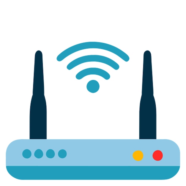 와이파이 라우터 아이콘 색상 모양