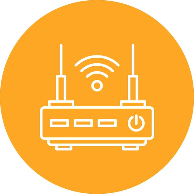 Wi-fi ルーター アイコン ベクトル 画像