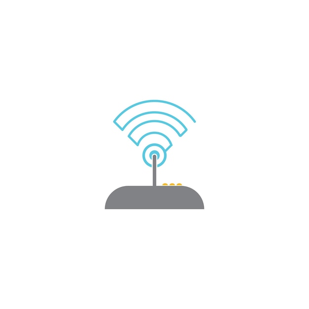 Vector wifi router icon