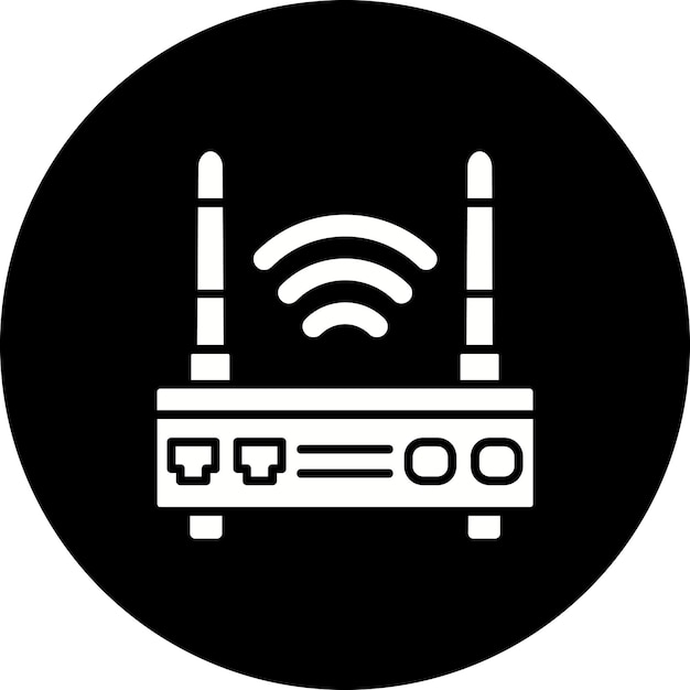 Икона маршрутизатора Wi-Fi