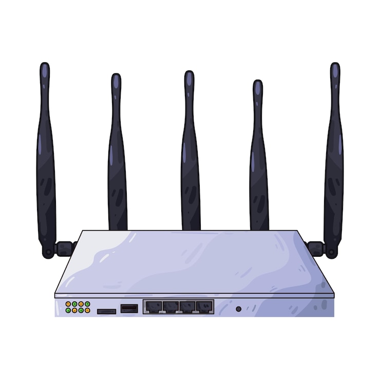 Vector wifi router