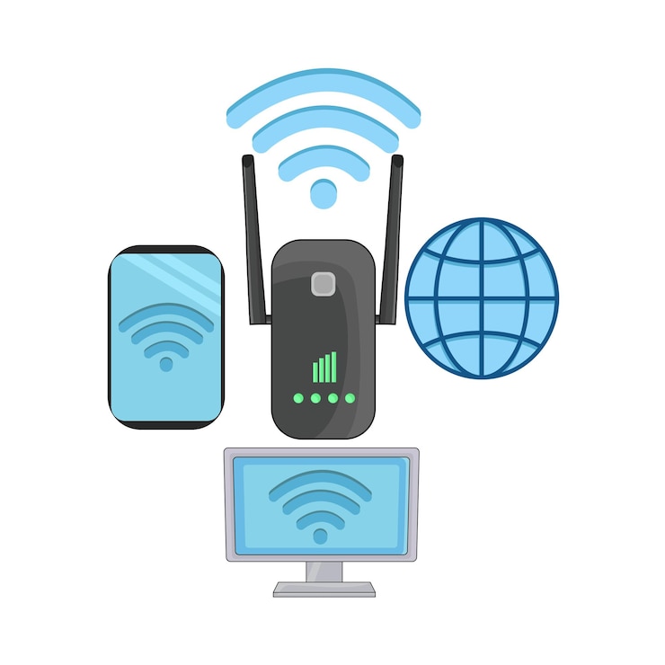 Vector wifi router
