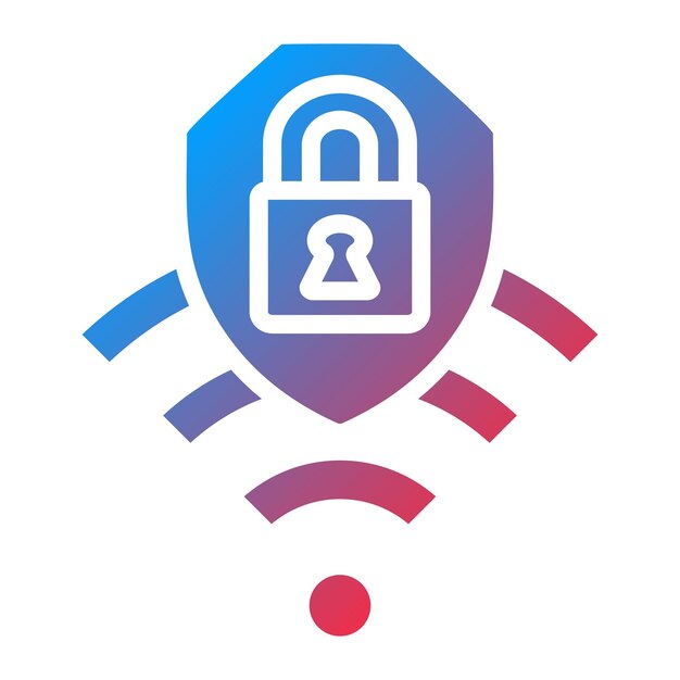 wifi security icon style