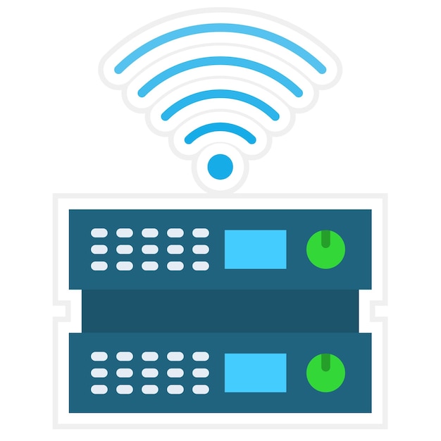 Wi-Fi サーバー アイコン
