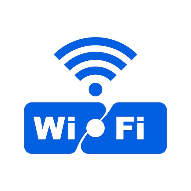 WiFi-signaalpictogram Draadloos internetconcept WiFi-pictogram vector Netwerk wifi bedrijfsconcept Draadloos en wifi-pictogram