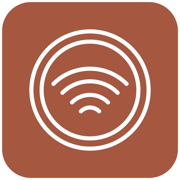 Wifi Vector Icon Design Illustration