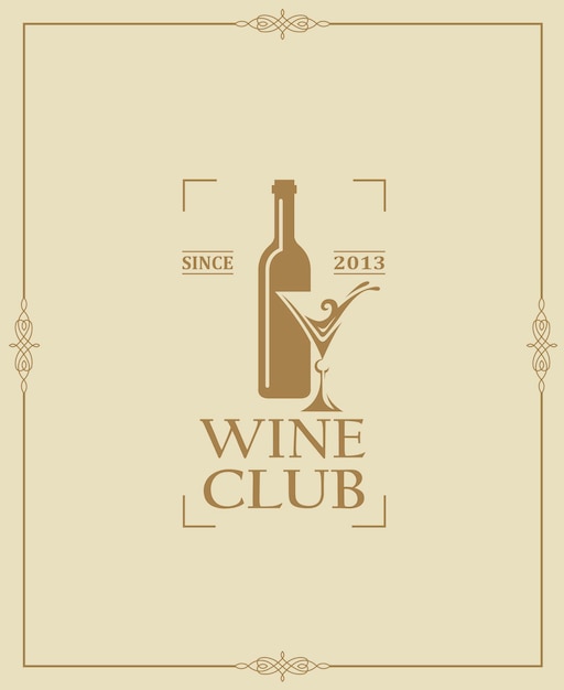 wijn club label